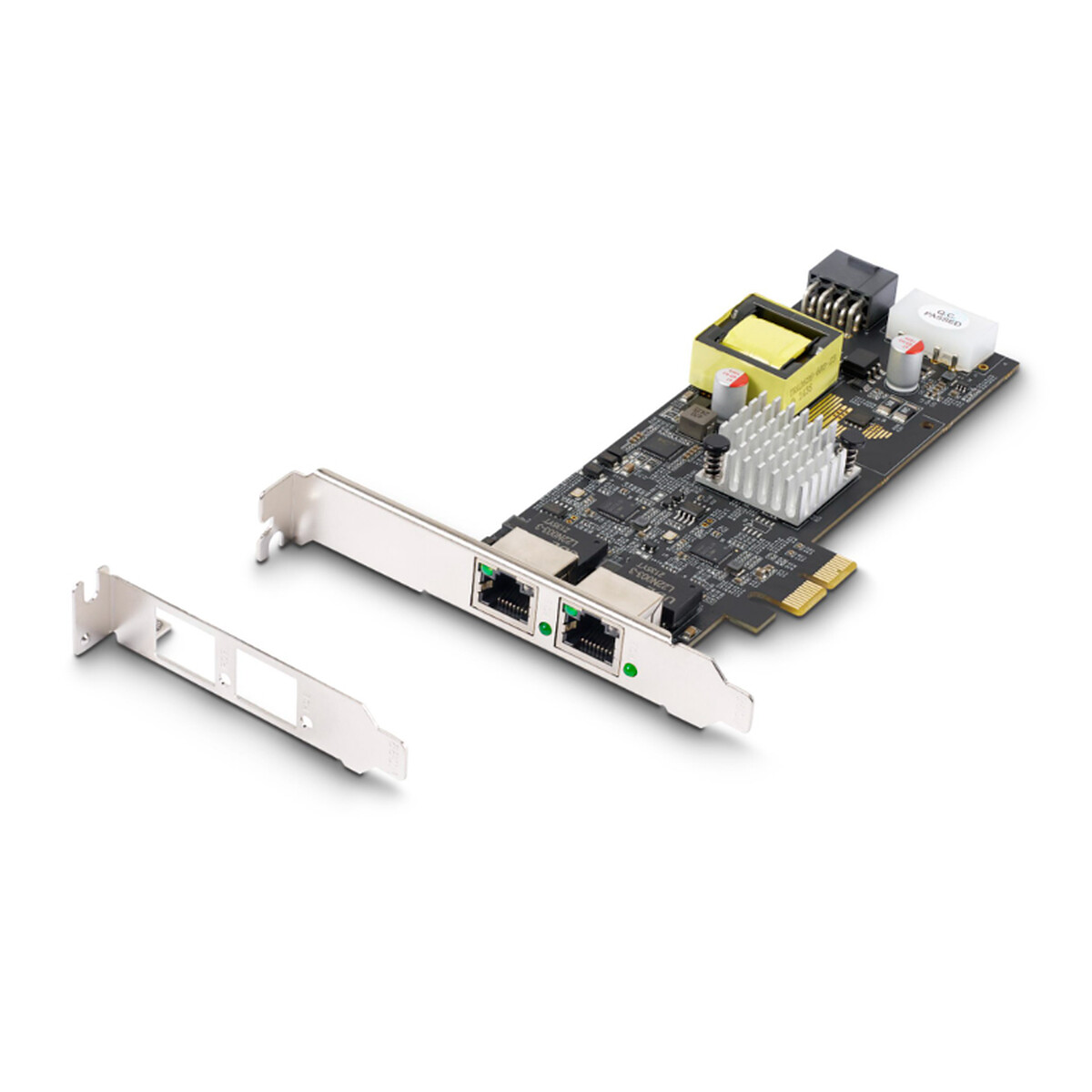 StarTech.com Carte réseau PCI Express à 2 port RJ45 2.5GBase-T PoE