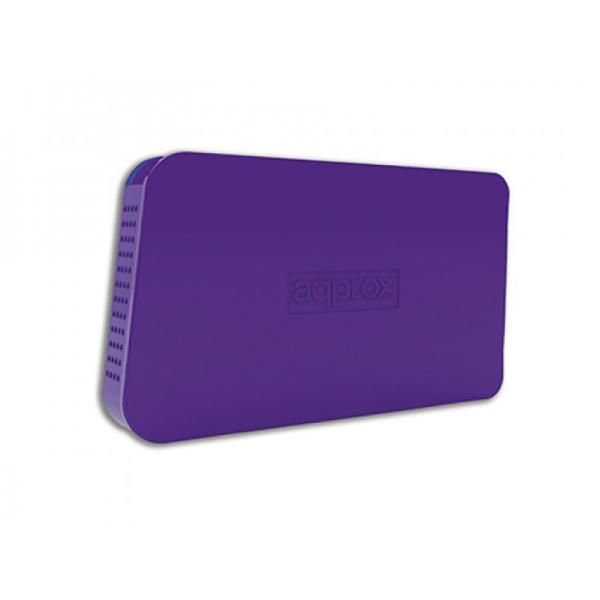 Approx APPHDD05 2.5" USB-Powered External Hard Drive Case - Violet
