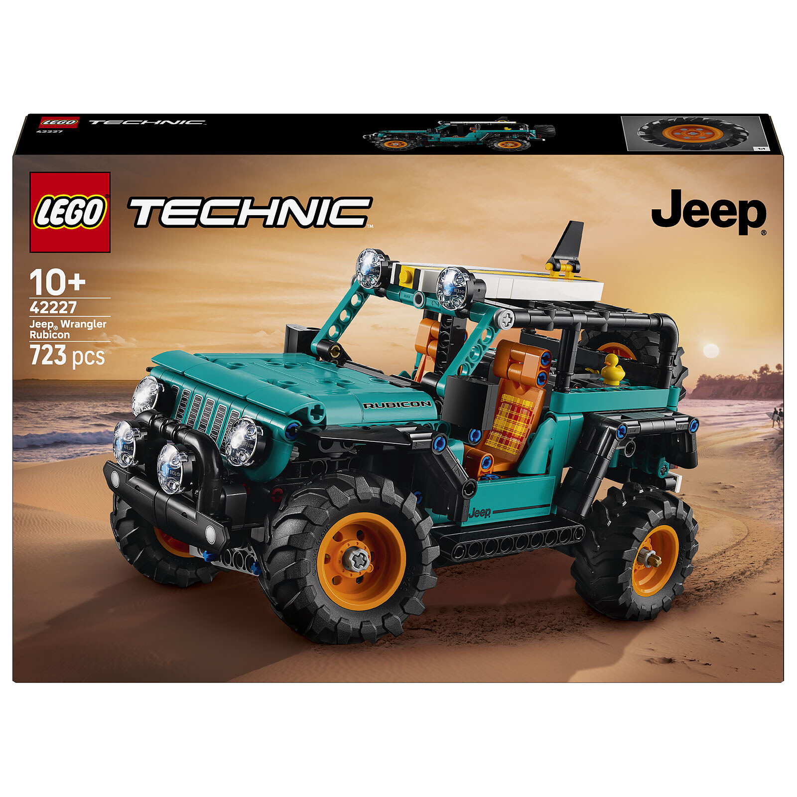 LEGO Technic 42227 Jeep Wrangler Rubicon SUV