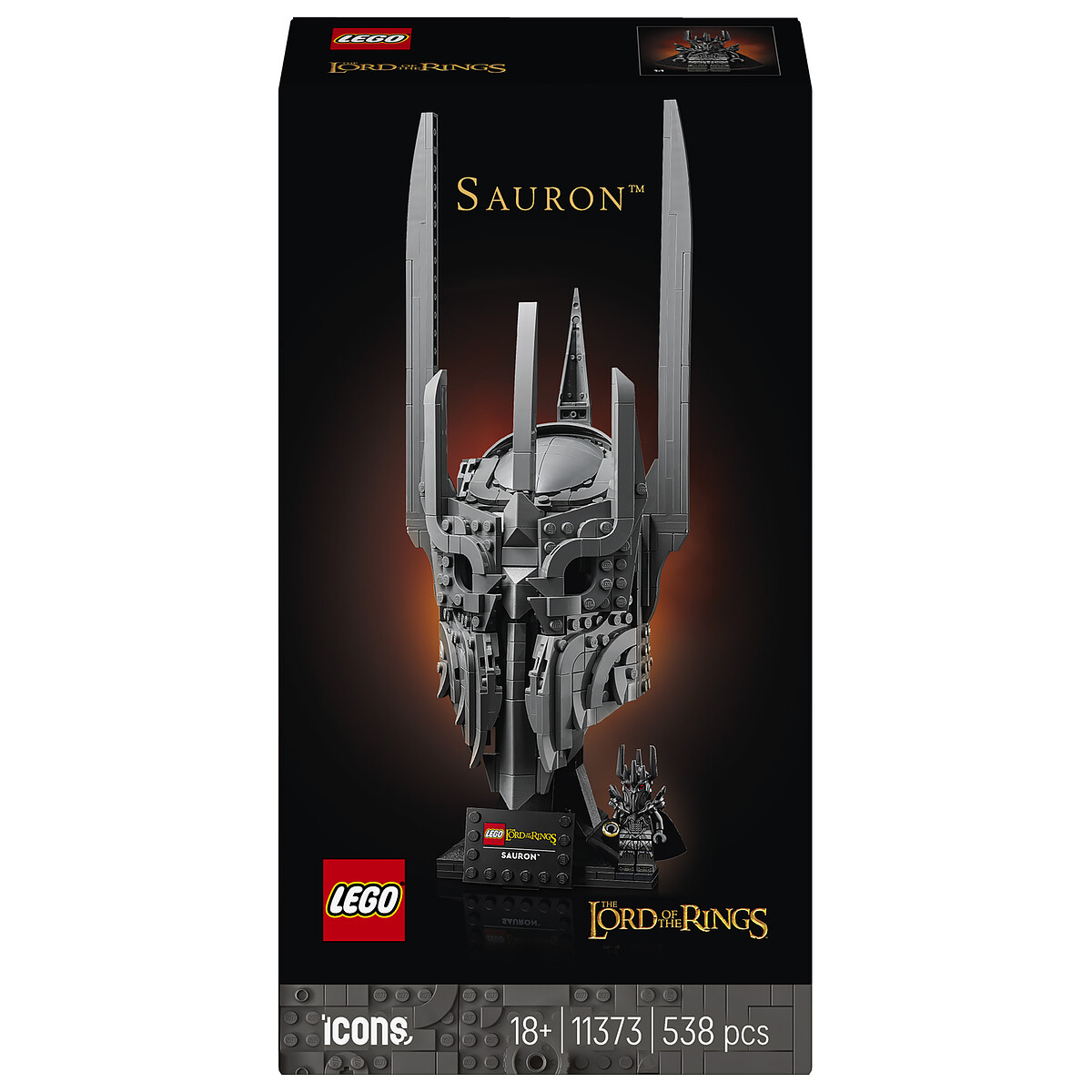 LEGO Icons 11373 Le Seigneur des Anneaux : le Casque de Sauron