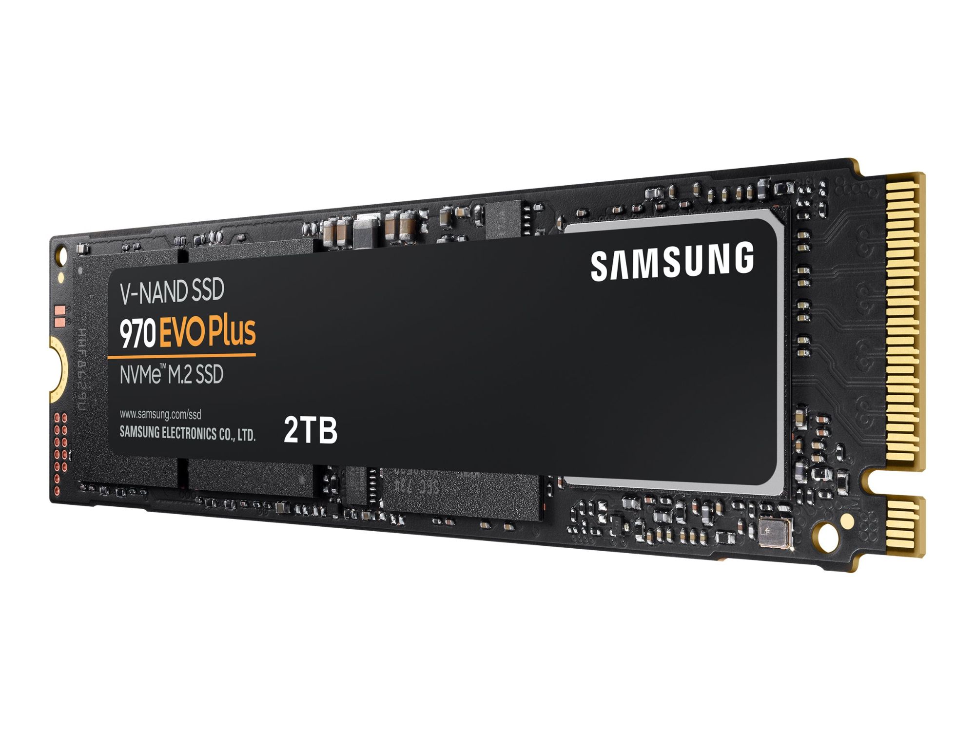 Samsung 970 EVO+ SSD - 2TB - M.2 2280 - PCIe 3.0 x4 (NVMe)