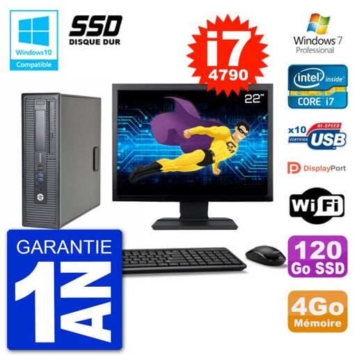 HP EliteDesk 800 G1 SFF Desktop Computer