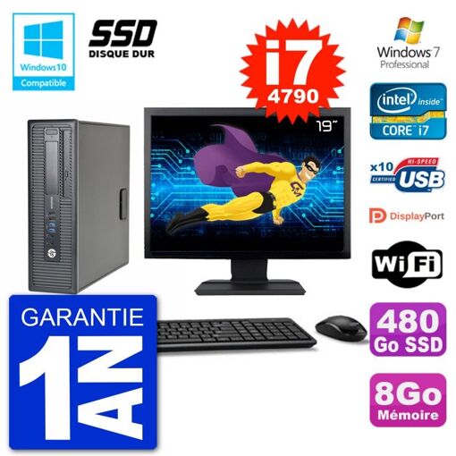 HP EliteDesk 800 G1 SFF Desktop Computer