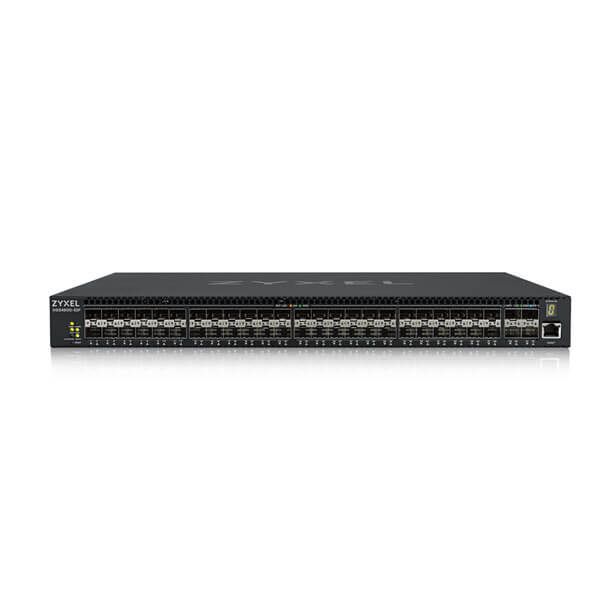 ZyXEL XGS4600-52F - Managed Switch - 48x Gigabit SFP+ Ports + 4x 10G SFP+ - Rack Mountable