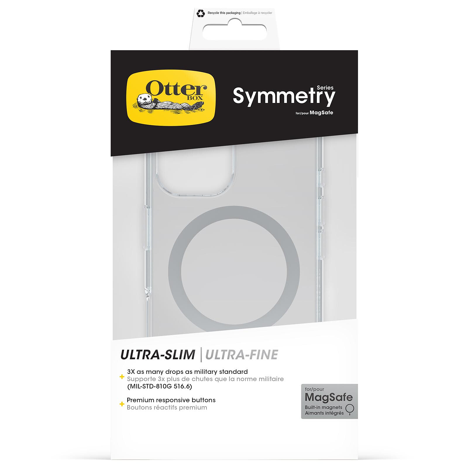 OtterBox Symmetry MagSafe Clear iPhone 16