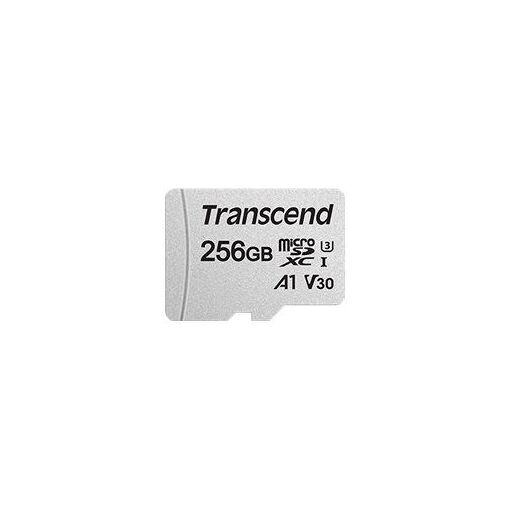 Transcend 300S - 256GB microSDXC Card (with Adapter) - A1, V30 Video Class, UHS-I U3, Class 10