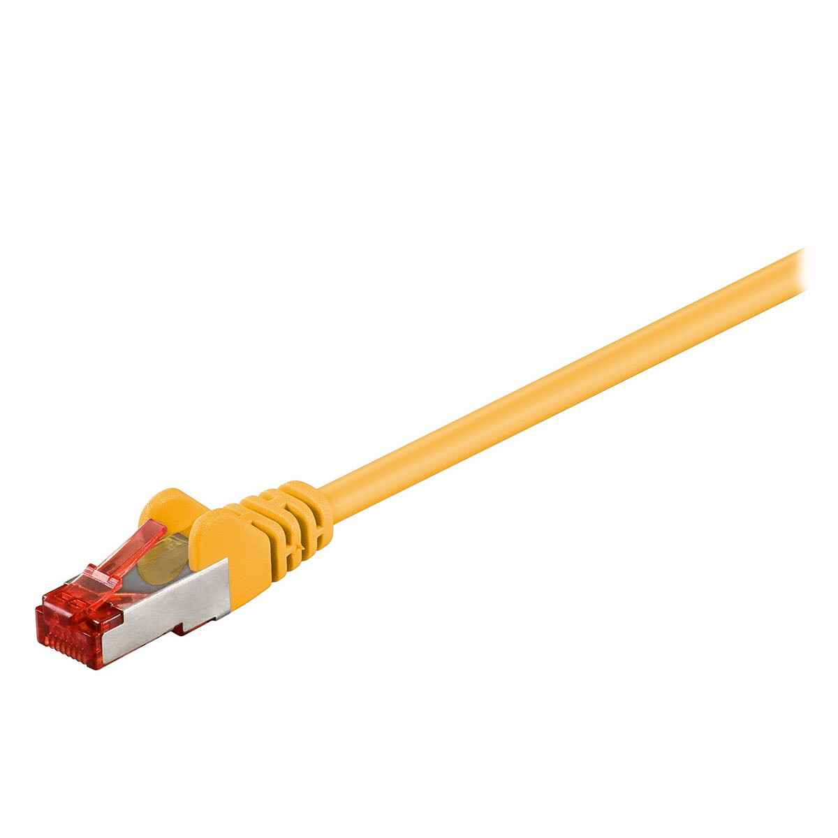 Goobay Câble Réseau RJ45 Cat 6 S/FTP 5 m (Jaune)
