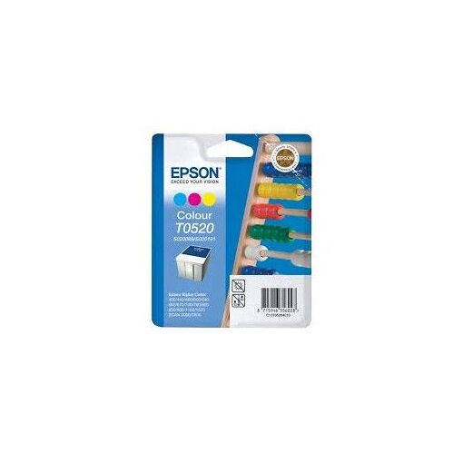 Cartucho de tinta original Epson T0520 3 colores (S020089/S020191)