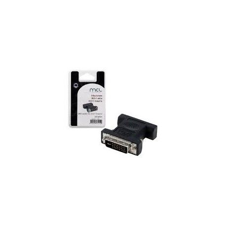 Adaptador MCL Samar DVI-I macho a VGA hembra
