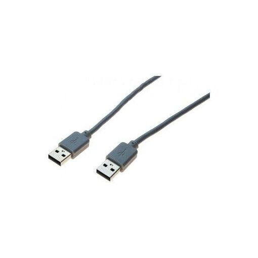 Cable Dexlan USB 2.0 de tipo A a tipo A - Gris, 1 metro