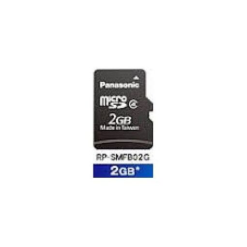 Panasonic 2GB Micro SD Memory Card with Adapter