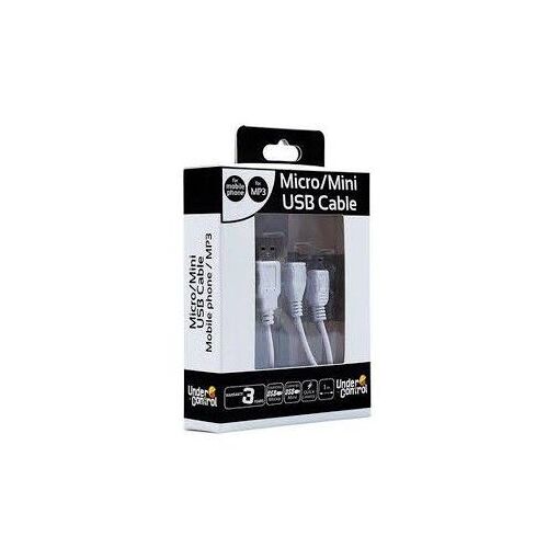 Proxima Micro/Mini USB Cable - White