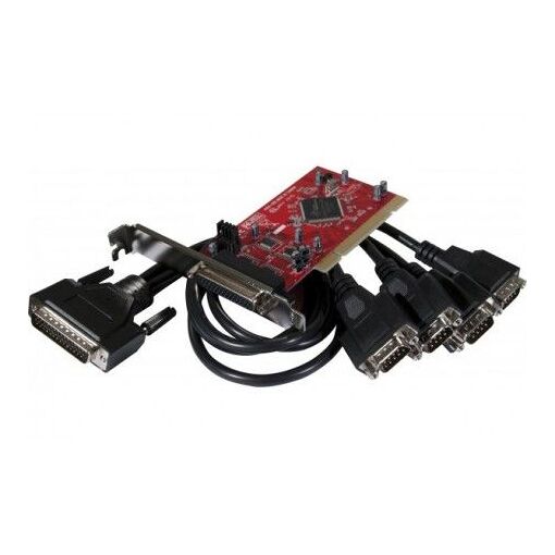 Carte série PCI à profil bas CUC 4 ports RS232 (DB9)
