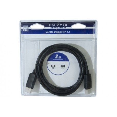 Câble DisplayPort en blister CUC, 2 mètres