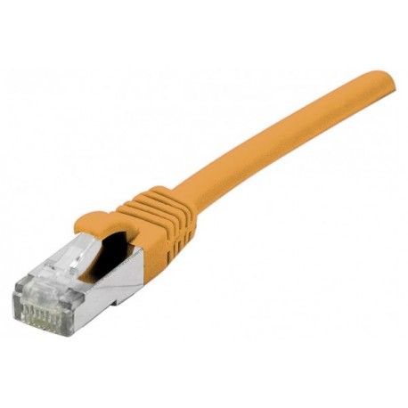 Exertis Connect Dexlan - RJ-45 (M) to RJ-45 (M) Connector Cable - 6in - Cat 6a S/FTP - Halogen-Free, Molded, Snagless
