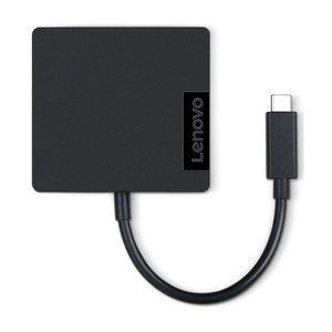 Lenovo USB-C Travel Hub - 4-Port USB-C Dock for Lenovo Laptops