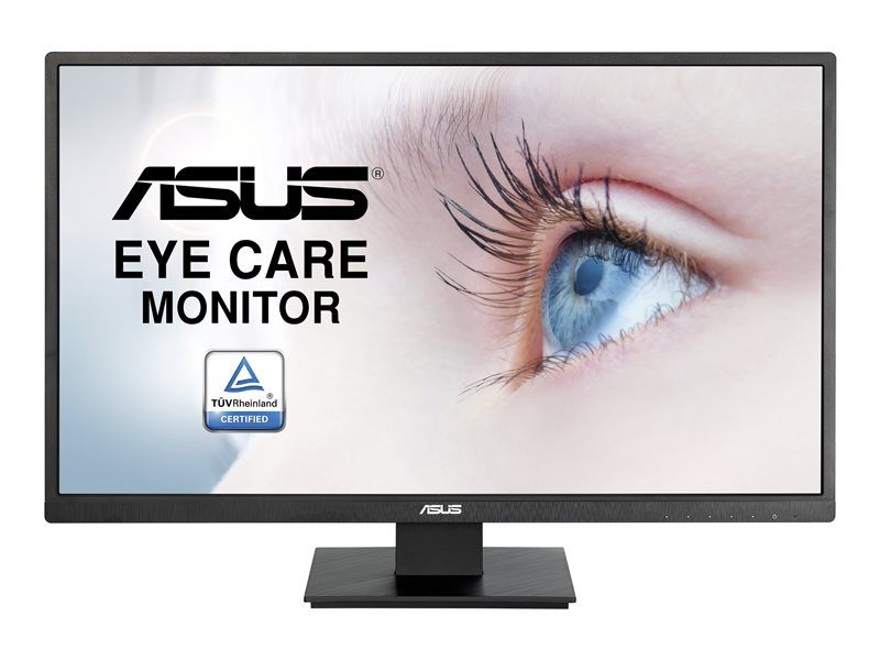 Asus VA279HAE - 27" LED Monitor - Full HD (1080p) - 300 cd/m² - 6ms Response Time - HDMI, VGA - Black