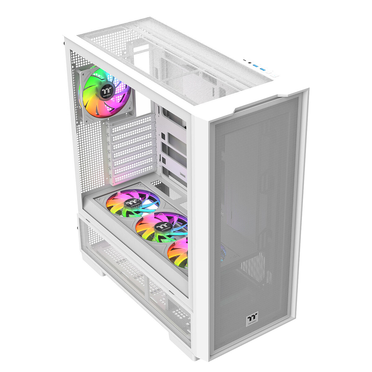 Thermaltake S380 TG ARGB Case - White