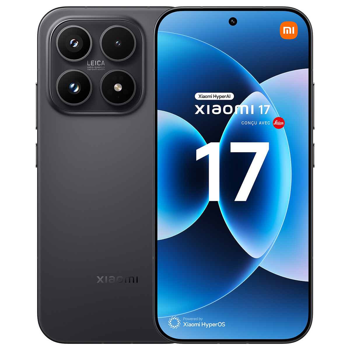Xiaomi 17 Conçu avec Leica Noir (12 Go / 512 Go)