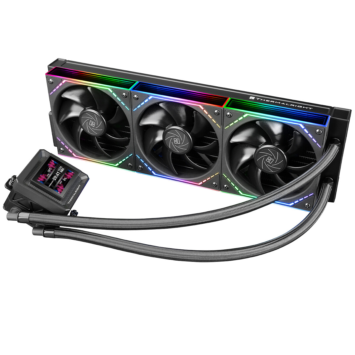 Thermalright Frozen Warframe 360 SE ARGB V2 - Noir