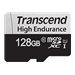 Transcend 350V - UHS-I U1/Class10 microSDXC Card (with SD Adapter) - 128GB