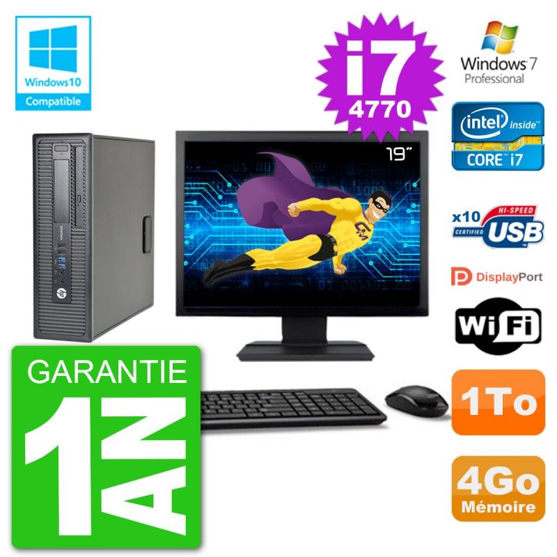 HP EliteDesk 800 G1 SFF Desktop Computer