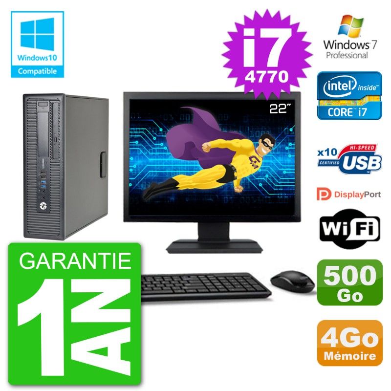 HP EliteDesk 800 G1 SFF Desktop Computer