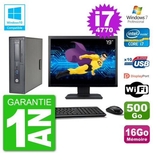 HP EliteDesk 800 G1 SFF Desktop Computer