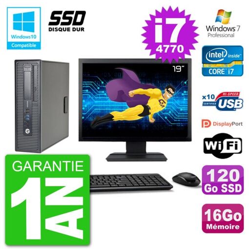 HP EliteDesk 800 G1 SFF Desktop Computer
