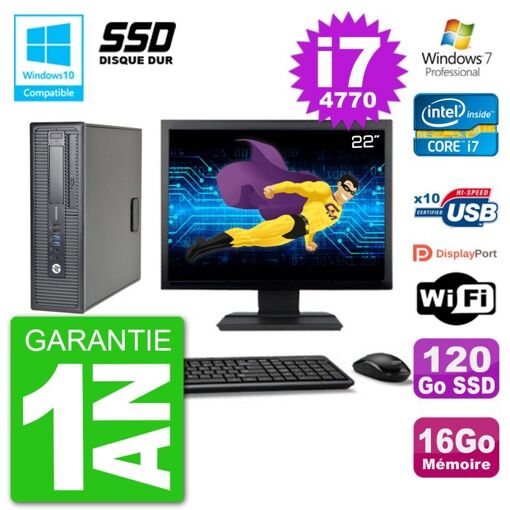 HP EliteDesk 800 G1 SFF Desktop Computer