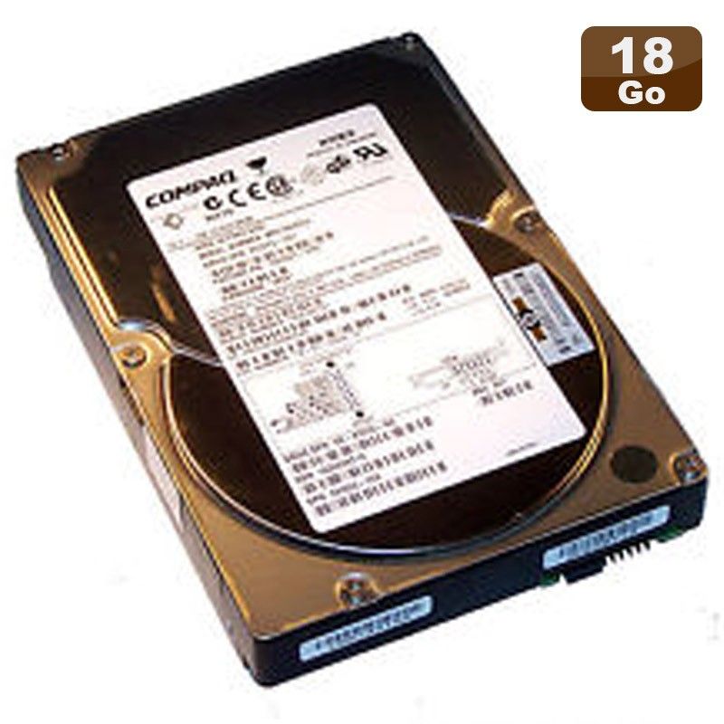Compaq 18.2GB Ultra3 SCSI Hard Disk Drive, 3.5", 80-Pin, 10000 RPM