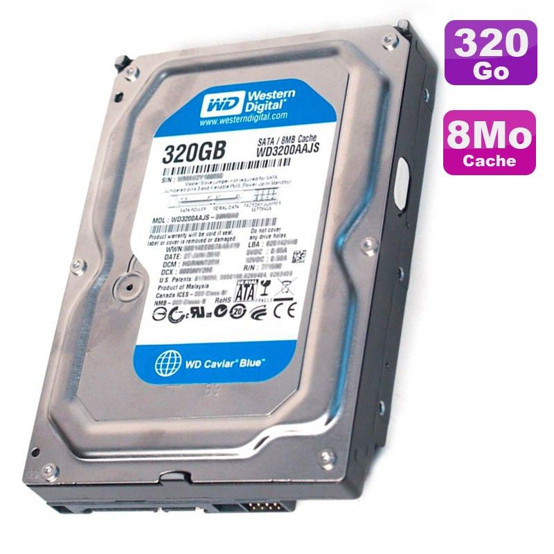 Western Digital Caviar Blue 320GB SATA 3.5" HDD