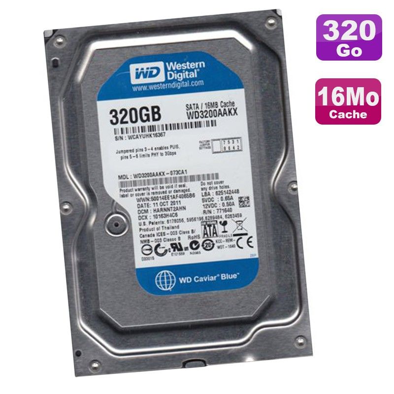 Western Digital Caviar Blue 320GB SATA II 3.5" HDD