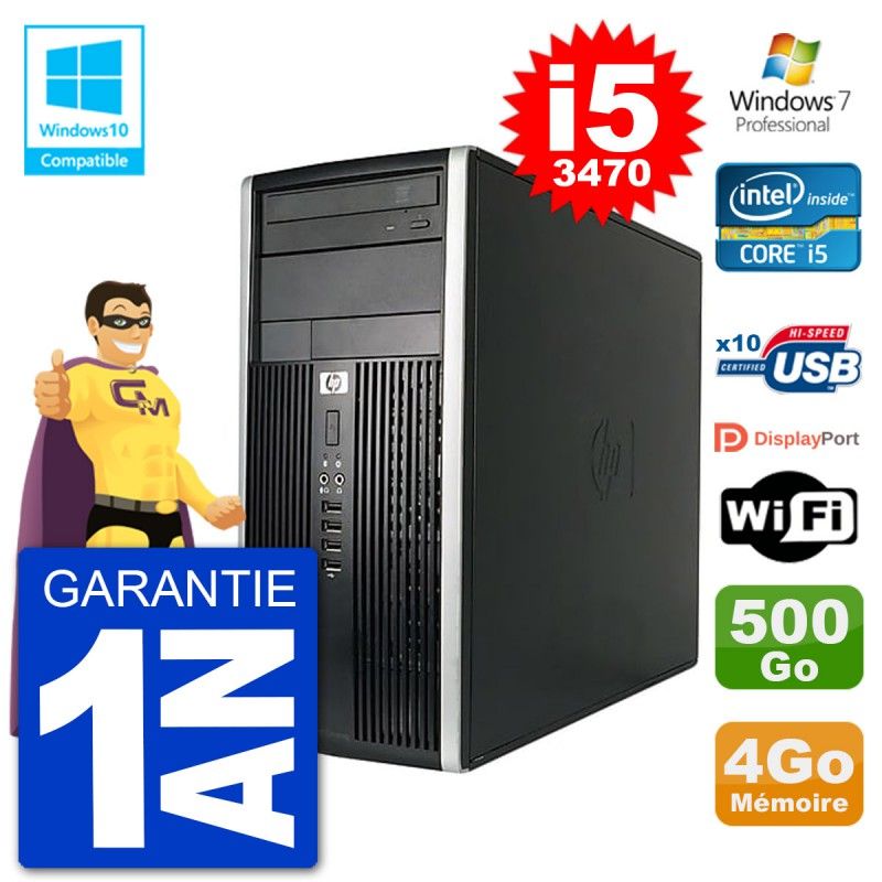 Ordinateur de bureau HP Compaq Pro 6300 MT