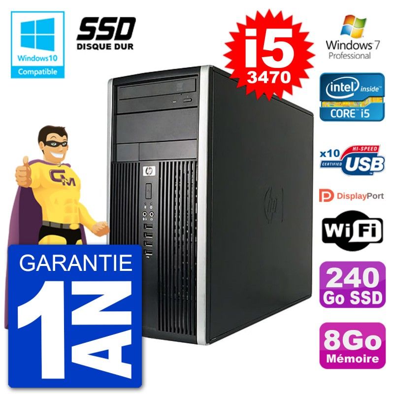 Ordinateur de bureau HP Compaq Pro 6300 MT