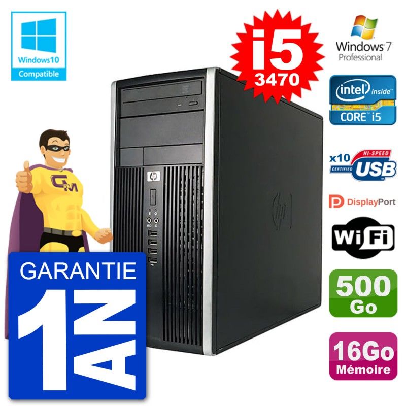 Ordinateur de bureau HP Compaq Pro 6300 MT