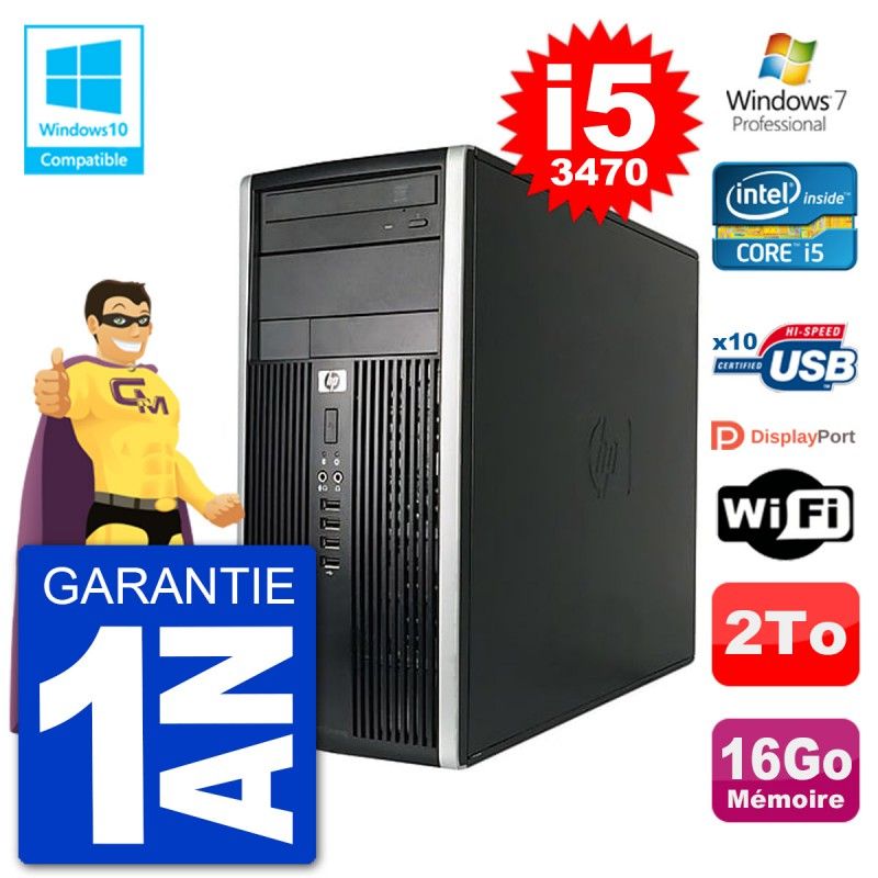 Ordinateur de bureau HP Compaq Pro 6300 MT