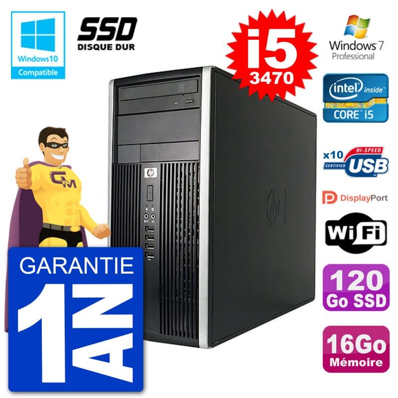 Ordinateur de bureau HP Compaq Pro 6300 MT