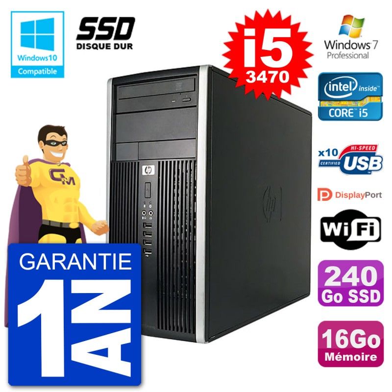 Ordinateur de bureau HP Compaq Pro 6300 MT
