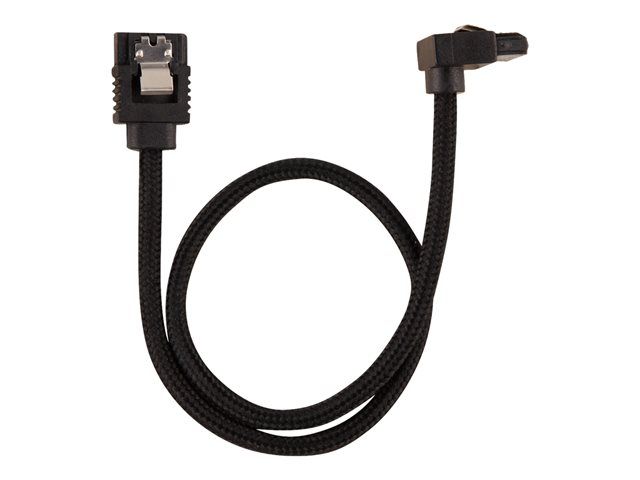 Corsair SATA Cable - 30cm - Black (Pack of 2)