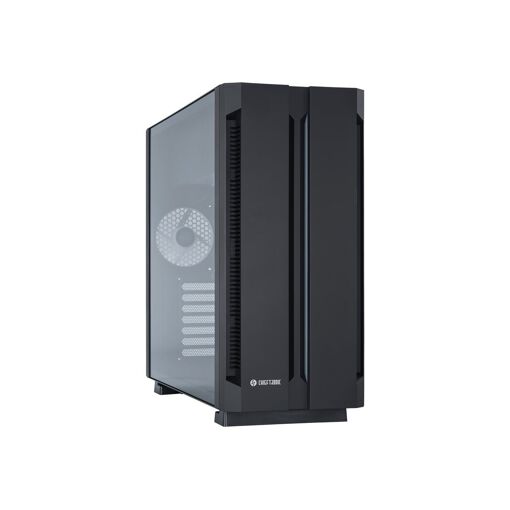 Caja de PC de torre media Chieftec G1 GR-01B RGB con panel de vidrio - Negro