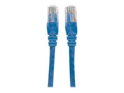 Intellinet Network Patch Cable, Cat6, 20m, Blue, CCA, U/UTP, PVC, RJ45, Gold Plated Contacts, Snagless, Booted, Lifetime Warranty, Polybag - Cordon de raccordement - RJ-45 (M) pour RJ-45 (M) - UTP - CAT 6 - sans crochet - bleu