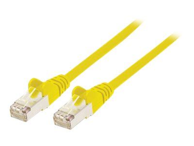 IC Intracom Network Patch Cable, 3m, Yellow, Cat7/Cat6A, Snagless