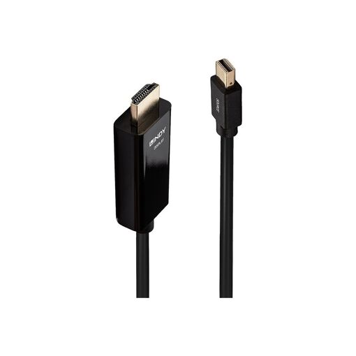 Lindy Adaptor Cable - Mini DisplayPort to HDMI - 2m - Passive, Supports 4K