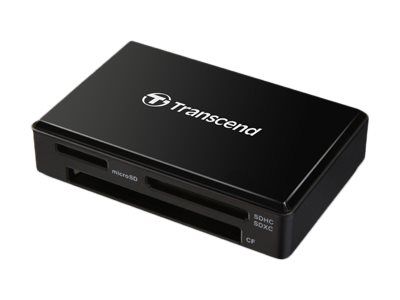 Transcend RDF8K2 - SD Card Reader (SDHC, UHS-I, SDXC, CF) with USB 3.1 Gen 1