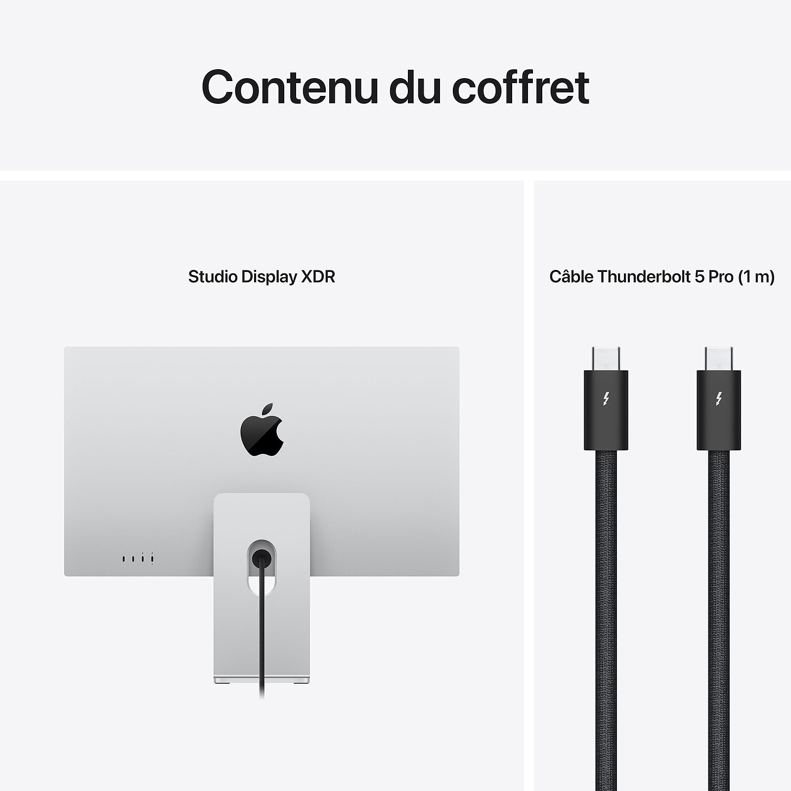 Apple 27" LED - Studio Display XDR - Standard glass - Adjustable tilt and height stand