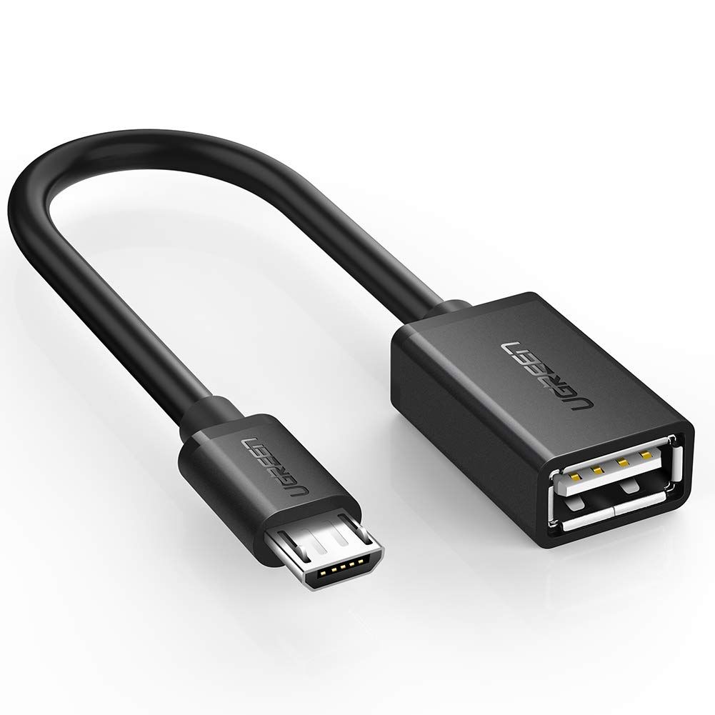 Ugreen Micro-USB to USB Adapter - 5V, 10cm - Black