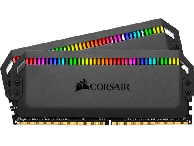 Corsair Dominator Platinum RGB 16GB (2x8GB) DDR4 3200MHz CL16 - Kit Dual Channel RAM