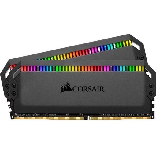 Corsair Dominador Platino RGB 16GB (2x8GB) DDR4 3200MHz CL16 - Kit de memoria de doble canal