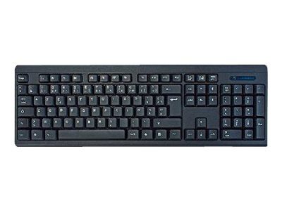 MCL Samar Wireless Keyboard - 2.4GHz, AZERTY Layout, Black